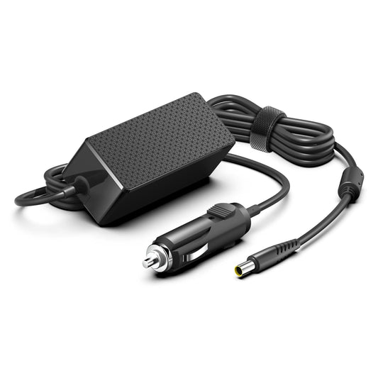 HKY AirSense 10 DC adapter close-up showing rugged build for CPAP power