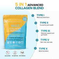 HLP Digestible Collagen Mix dissolves easily in beverages.