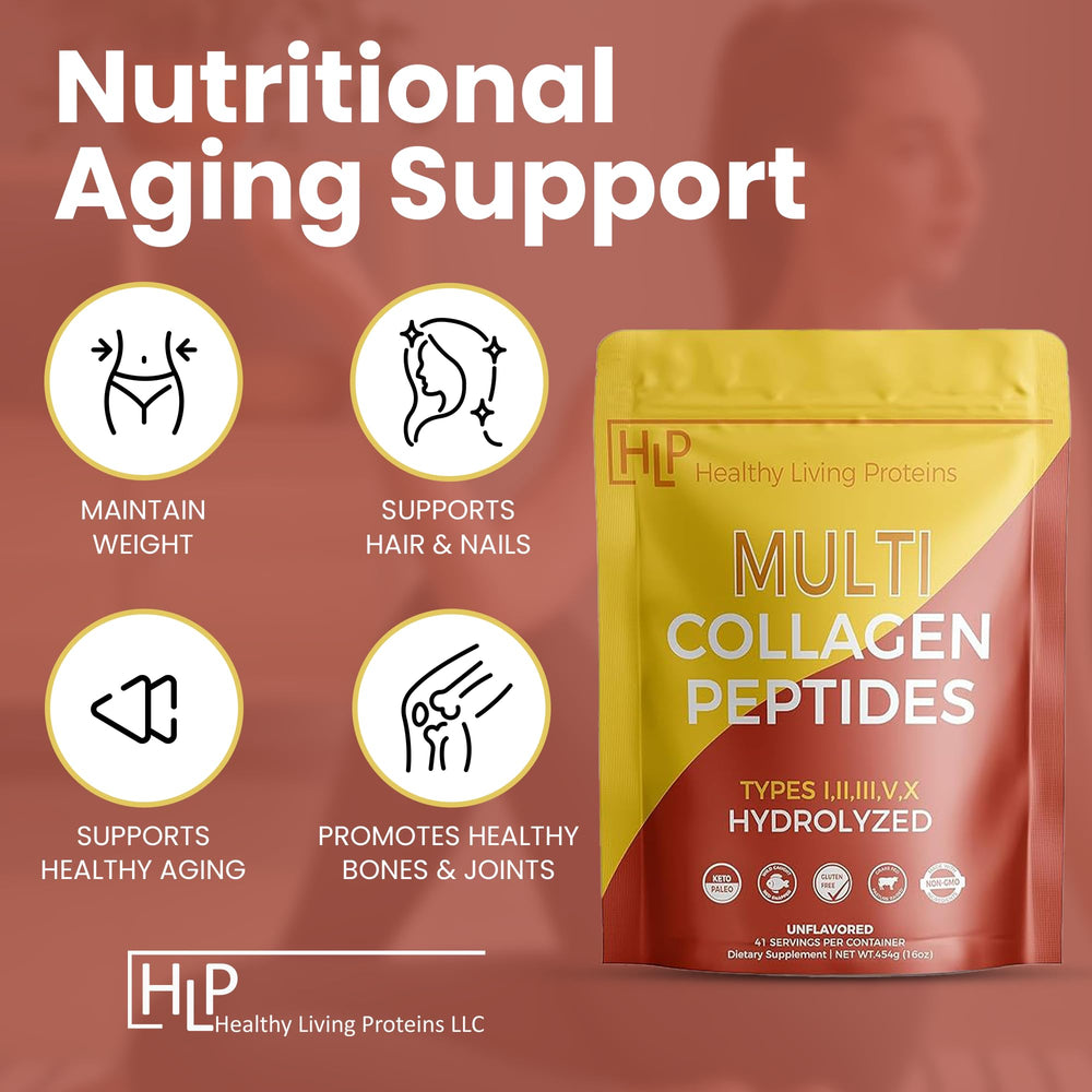 HLP free-range chicken collagen; gentle profile for everyday smoothies.