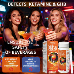 HMGDZ Spiked Drink Test Strips wallet-friendly safety companion for nights out