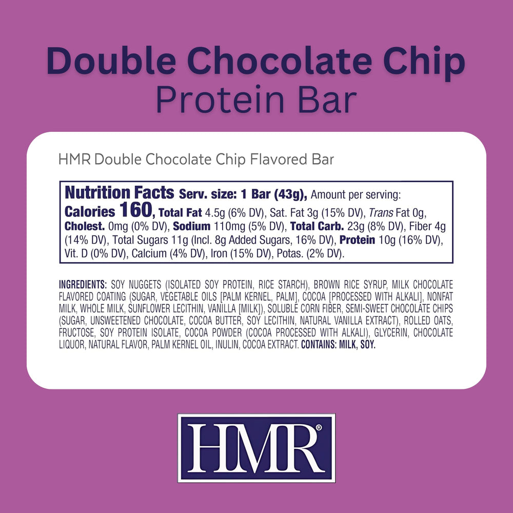 HMR Bars 24-count package – bulk snack for weight management.