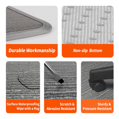 Hodeamy rubber-bottom prevents heat transfer and protects floors