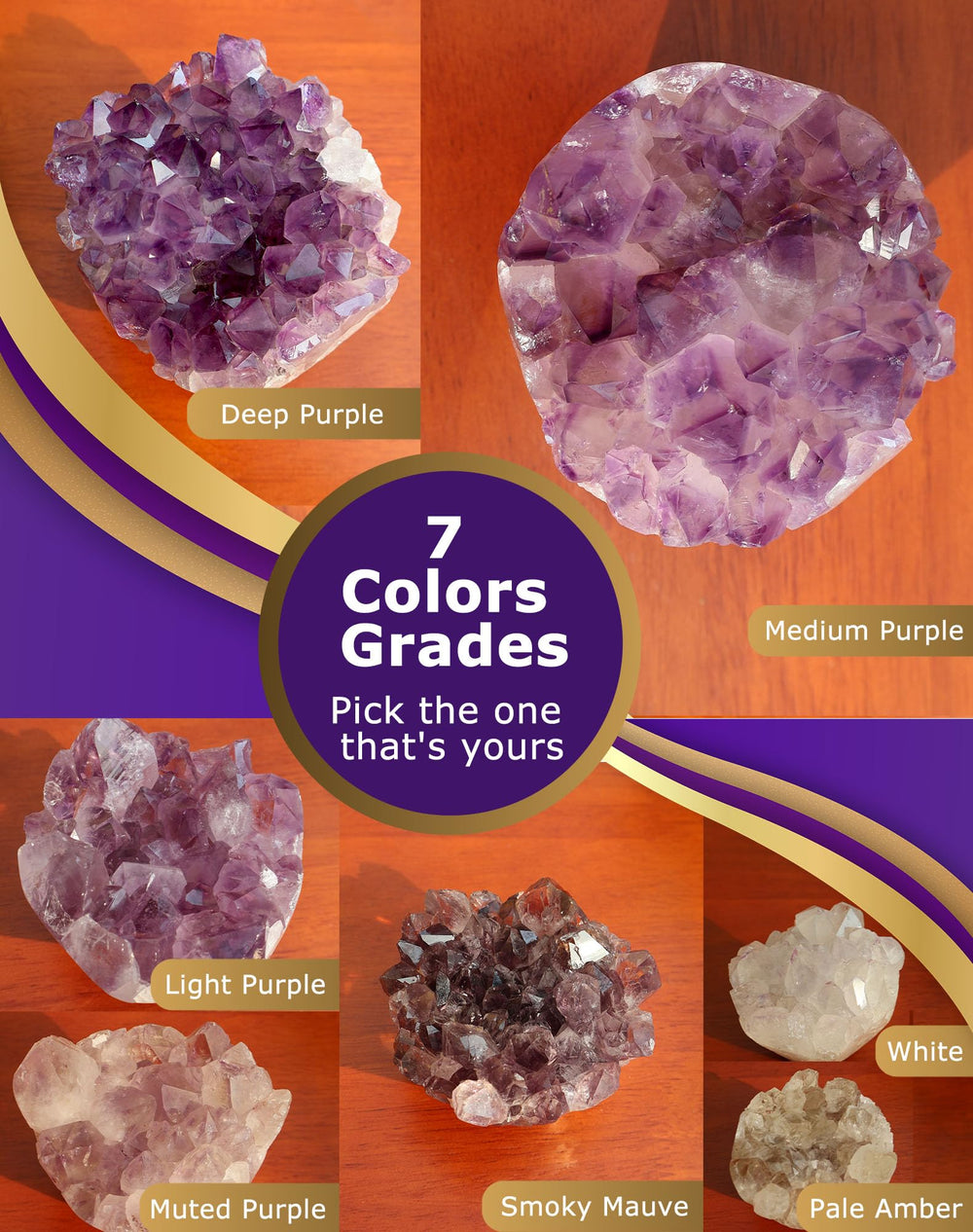 HoHpHq amethyst gift-packaging set ready for gifting