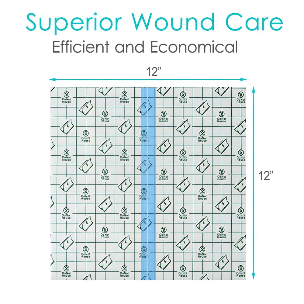 Hola Health latex-free shower bandage protects healing skin without irritation.