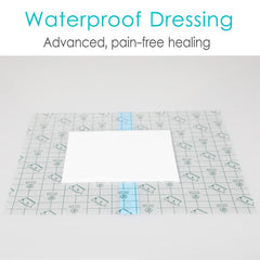 Hola Health surgical incision shower cover keeps wounds dry during bathing.