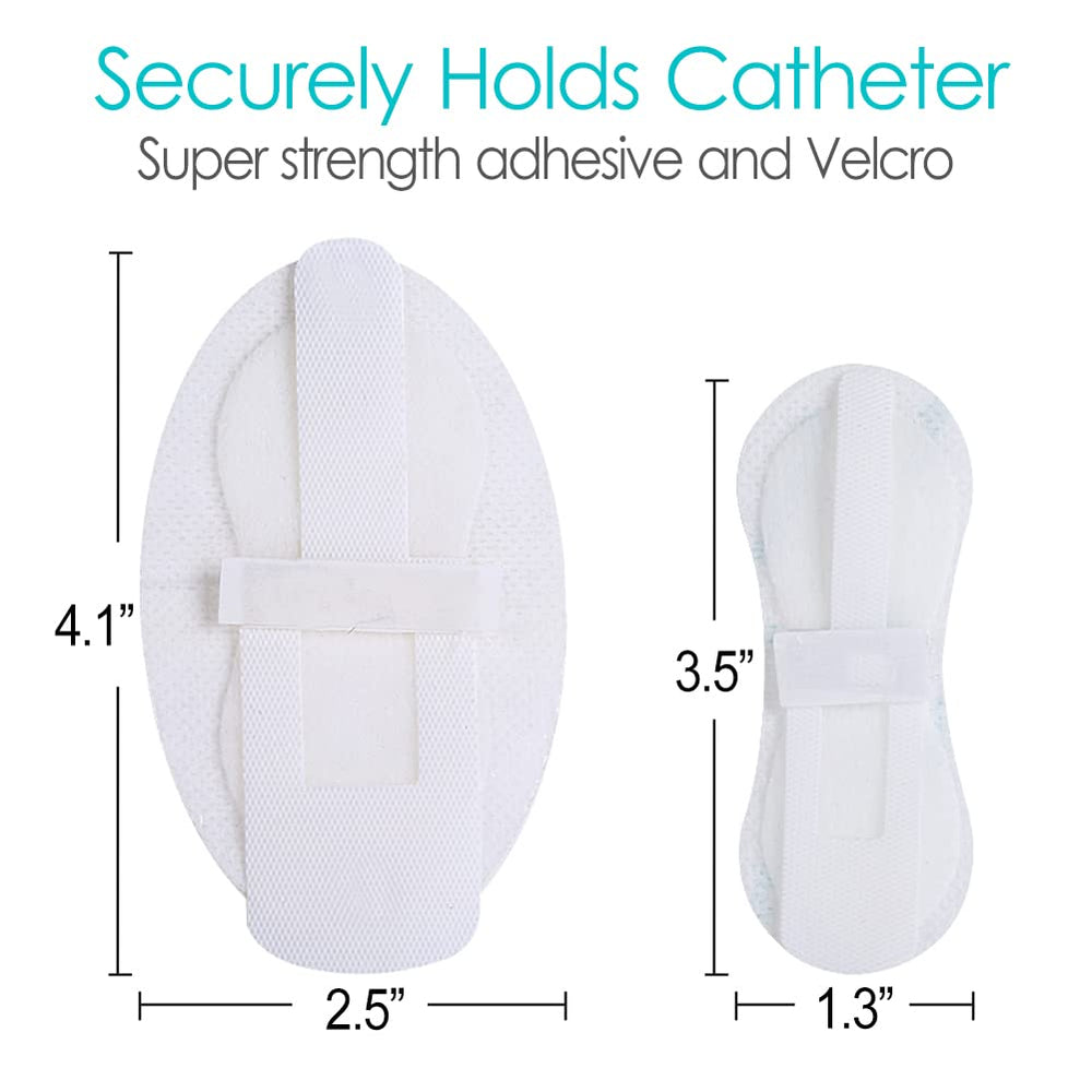 Hola Health transfer-set holding design secures tubing and reduces tugging.