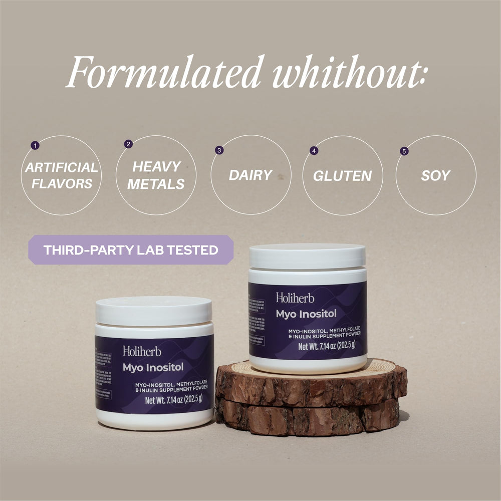 Holiherb Fertility support ambience image conveys hopeful wellness.