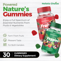 Holistic Choice Gummies for adults and kids, a family-friendly daily option