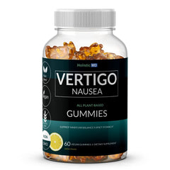 Holistic MD Vertigo Gummies bottle ready for daily use and travel