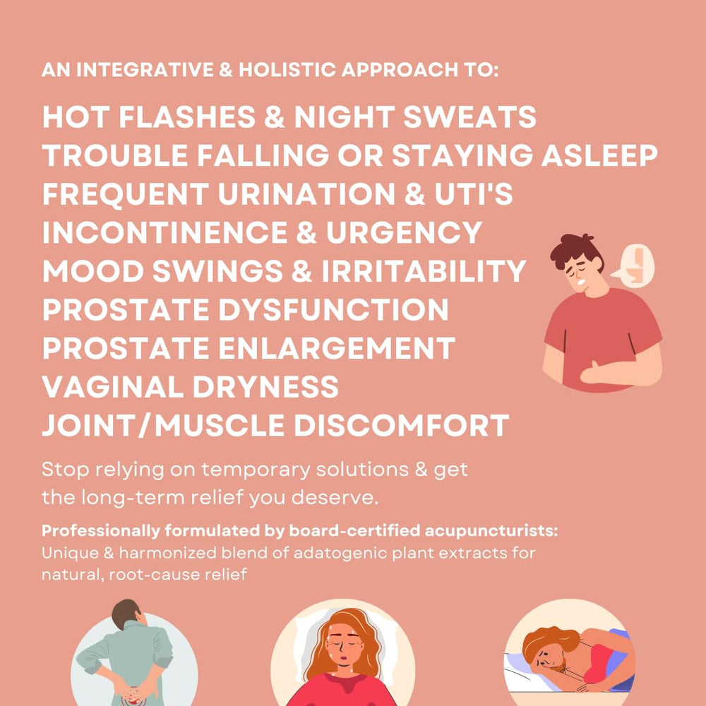 Holistic Viewpoint Colymph Balance label emphasizes plant-based formula for menopause support