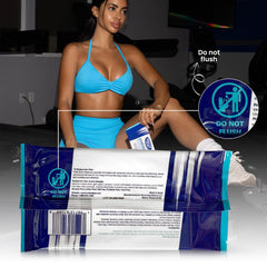Holly Body Wipes elderly care on the go for hygiene when water is scarce