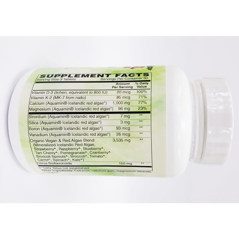 Holly Hill Aquamin mineralized red algae from Arctic waters supports mineral intake