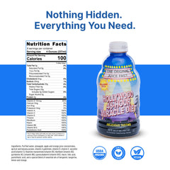 Hollywood Diet bottle label detail highlighting vitamin B nutrients for metabolism.