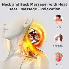 Holniva wireless rechargeable massage pillow demonstrates cordless convenience