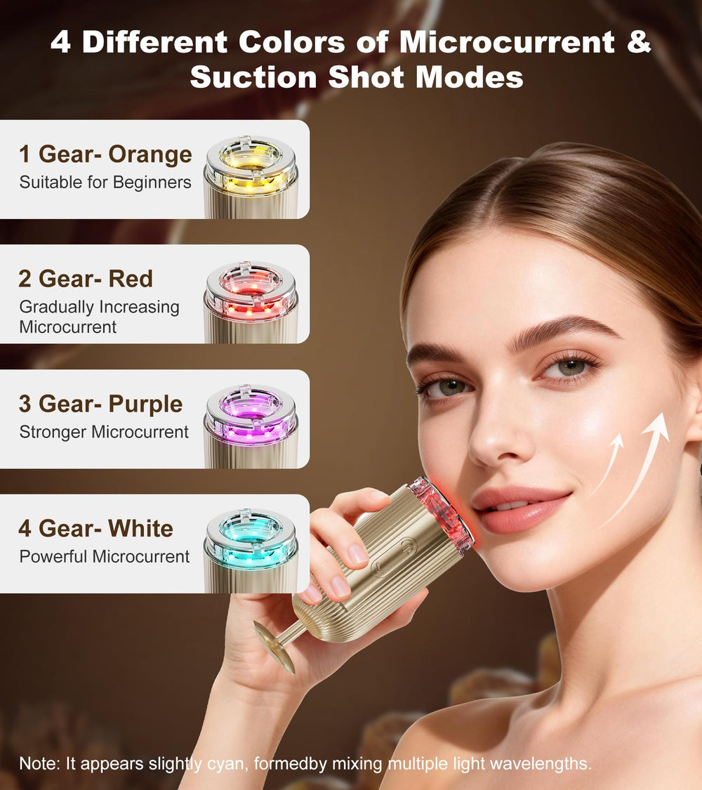 Holsn portable design ideal for home, office, or travel skincare sessions.