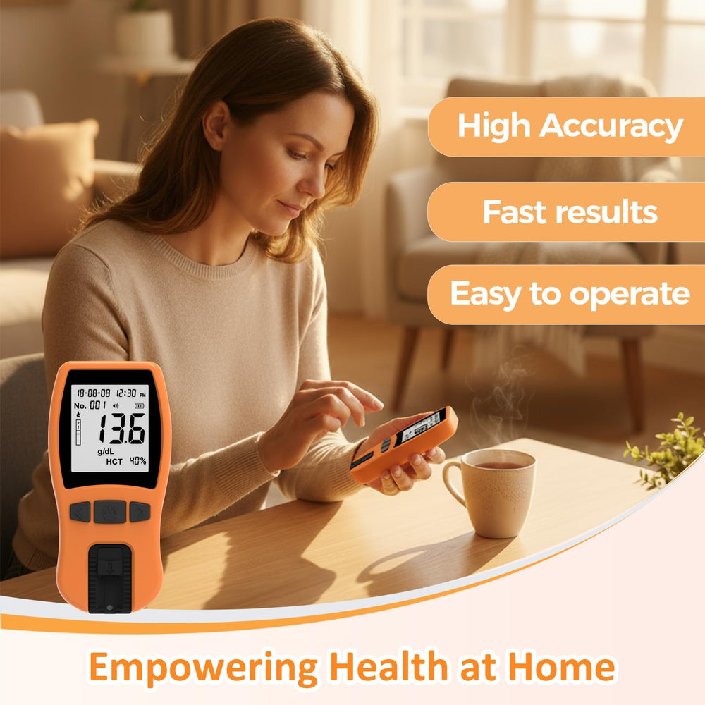 HOMEDSUN HSBHM-202 test strip insertion facilitates simple everyday use.