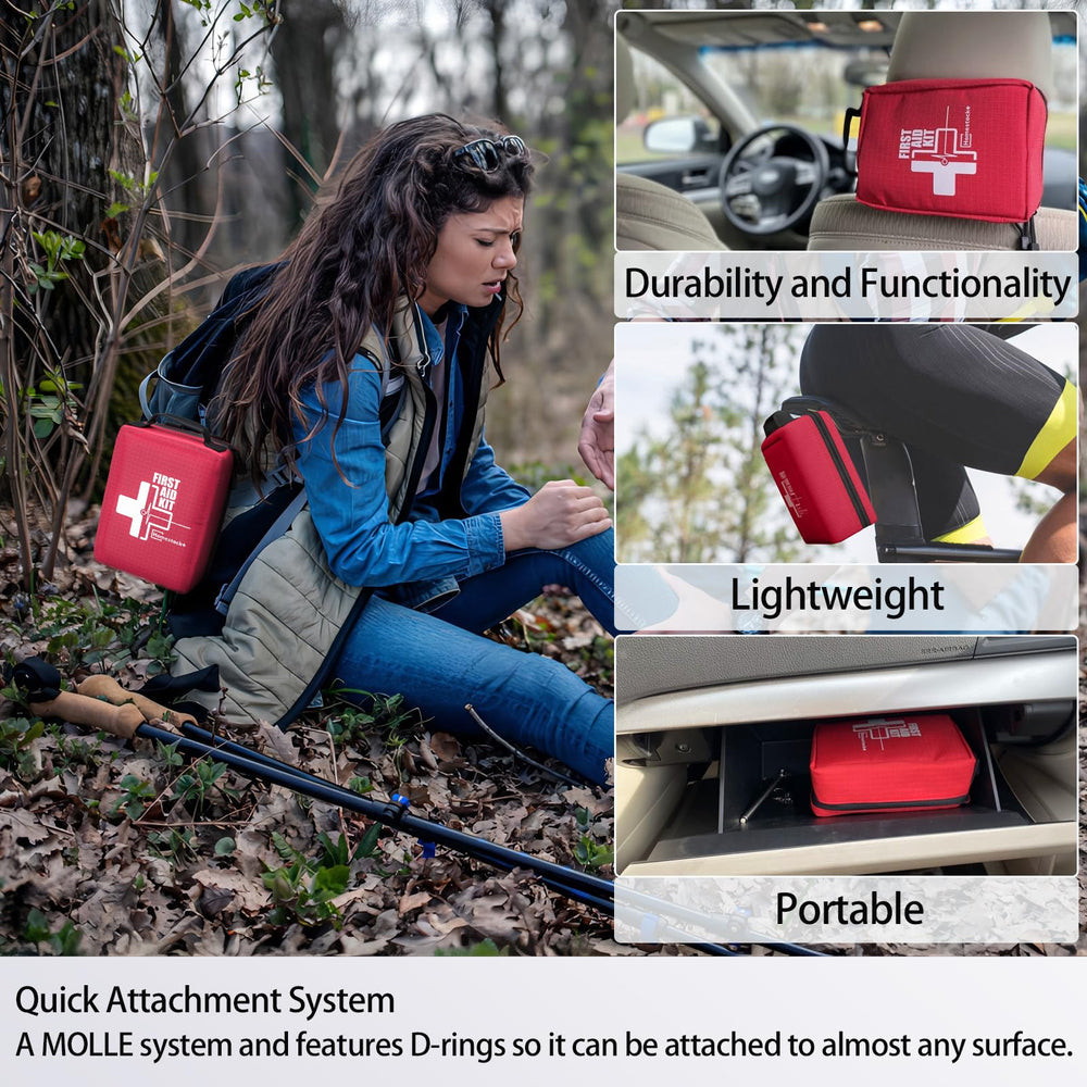 Homestockplus durable 600D polyester first aid bag for rugged use