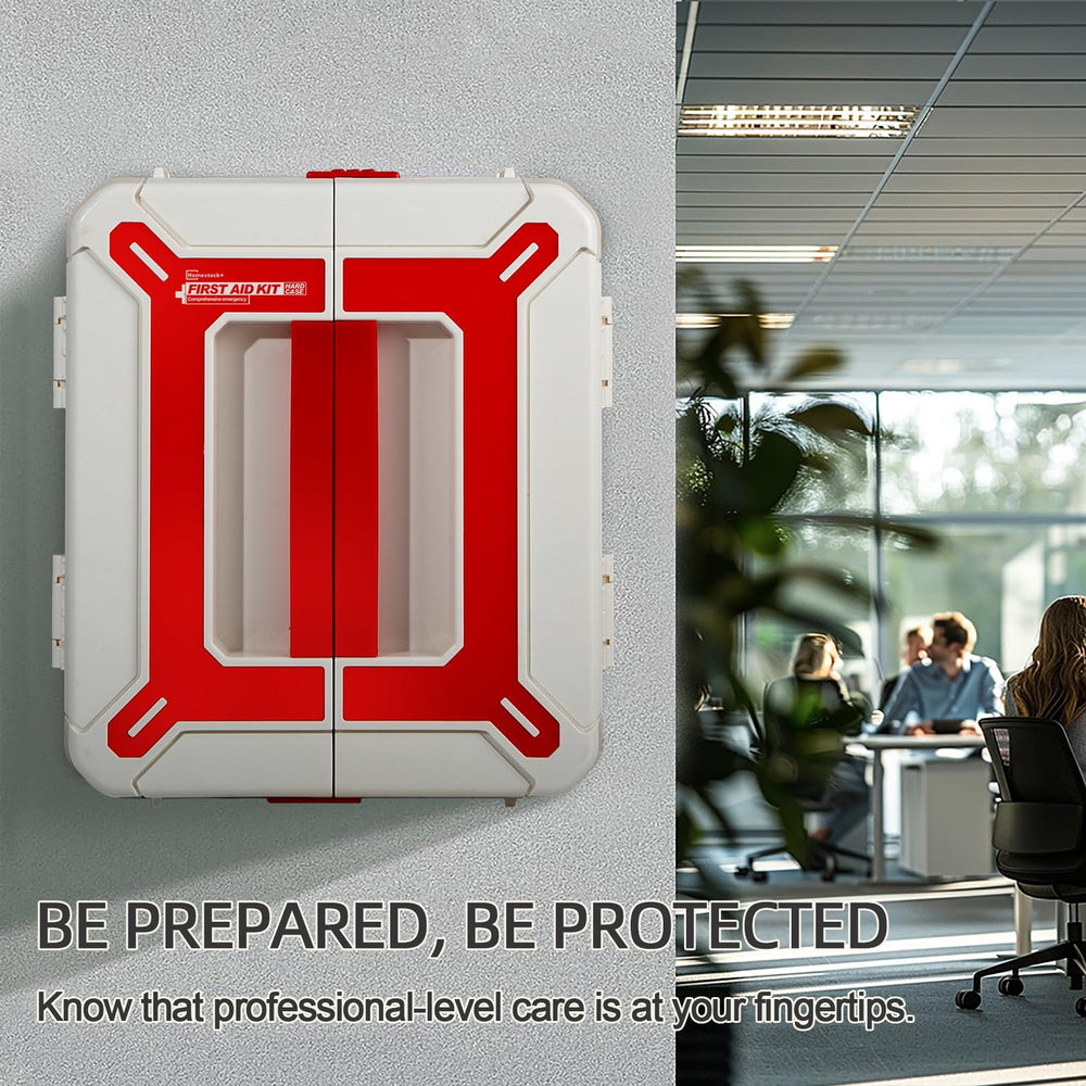 Homestockplus workplace safety first aid kit organization for efficient access
