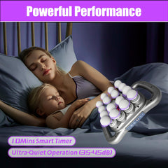 Homlume massage gun 10W motor delivering deep percussion into muscle tissue
