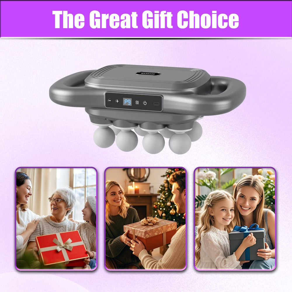 Homlume massage gun travel case keeps essentials organized