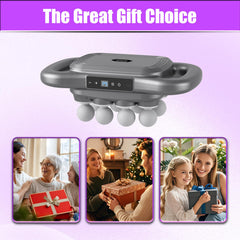 Homlume massage gun travel case keeps essentials organized