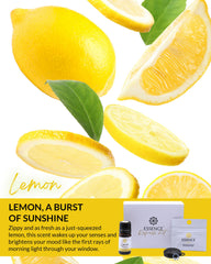 HONÉ Essence lemon-oil-bottle-5ml provides ready-to-use uplifting scent.