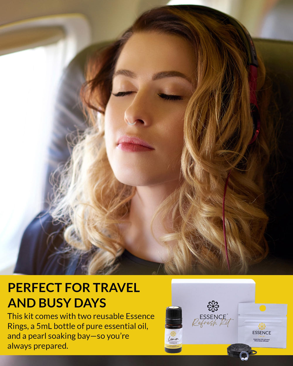 HONÉ Essence travel-case keeps the diffuser secure during trips.