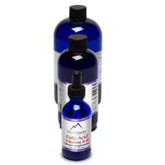 HoneyCombs Vitamin B9 liquid drops bottle for quick absorption and daily support.