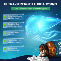 Honeylitte Tudca supplementation pack supporting liver and gut comfort