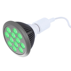 Hooga green light bulb LED array powering even coverage for focused therapy.