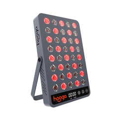 Hooga HG200 panel on desk for convenient light therapy session