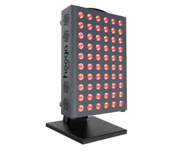 Hooga Pro300 on an extended stand for adjustable at-home therapy sessions