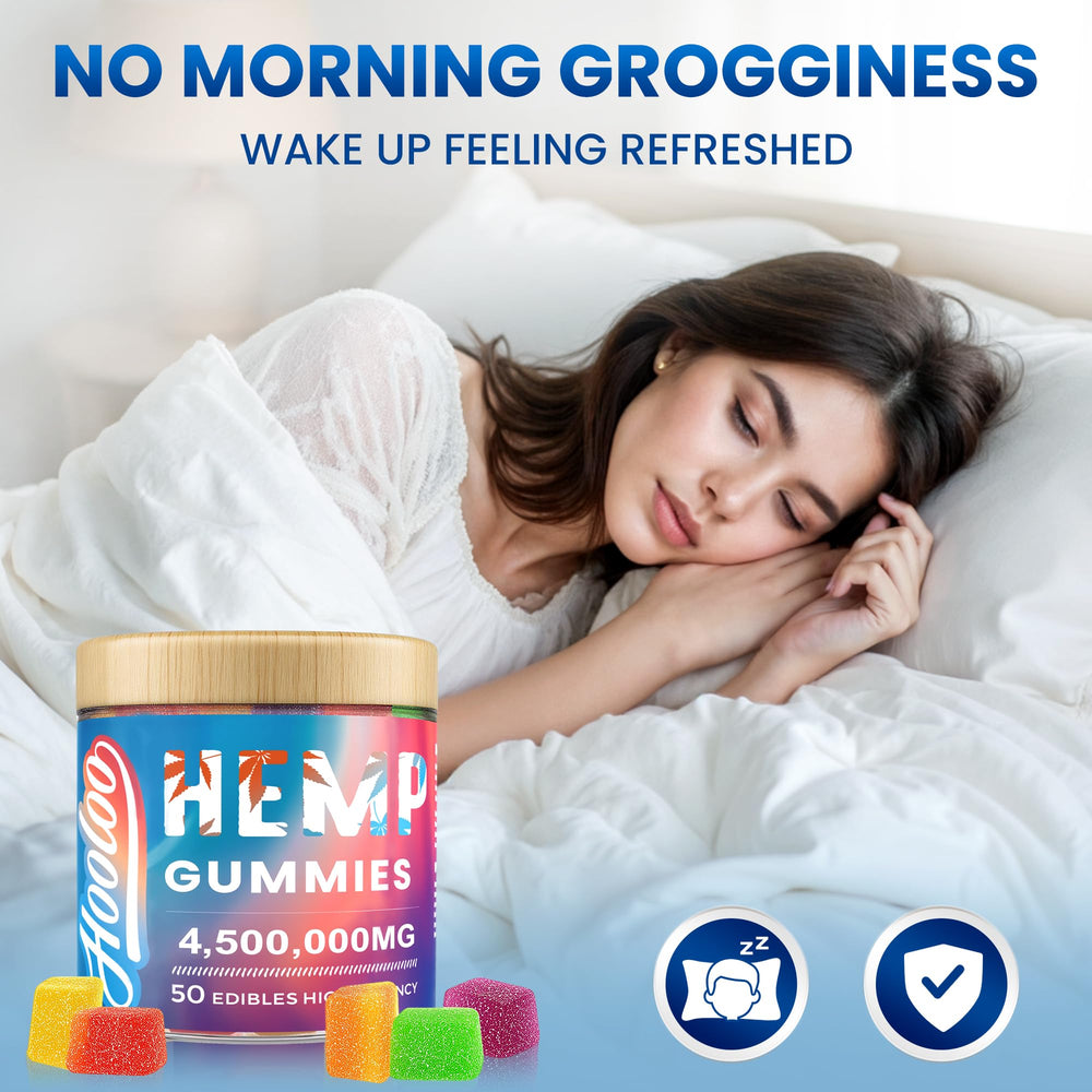 HOOLOO Hemp Gummies lab-tested label ensuring quality and safety