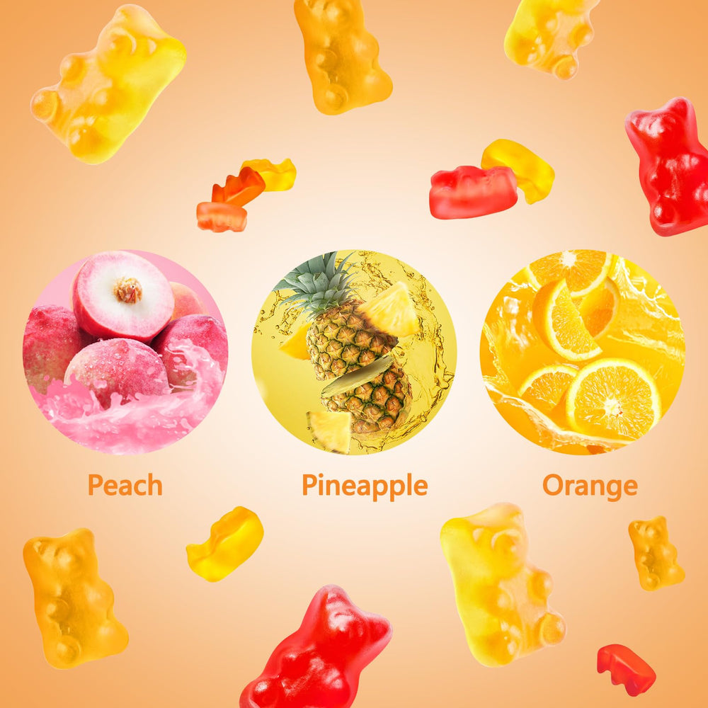 HOOLOO gummies on nightstand, easy addition to bedtime ritual.