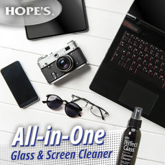 HOPE'S cleaner travel-friendly 4-oz bottle for on-the-go.