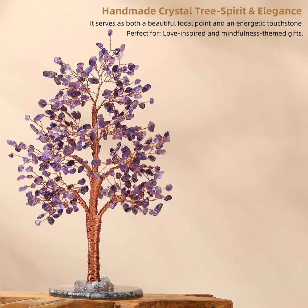 Copper wire trunk detail showcases Hopeseed craftsmanship and durable design.