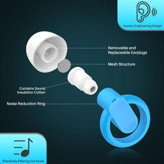 Hopihe 29dB noise reduction ear plugs protect hearing at events.