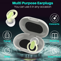 Hopihe soft-tip ear plugs provide comfortable sleep during late-night concerts.