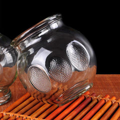 Hora de Lima glass cupping set for shoulders and feet eases tension
