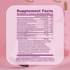 Hormify packaging box showing 60 capsules and usage guidance