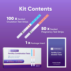 HORMONElife compact testing kit for convenient privacy while testing.
