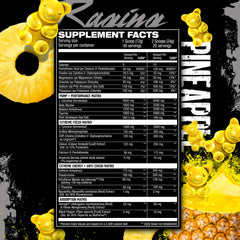 HOSSTILE Amped bioavailability graphic shows absorption aids
