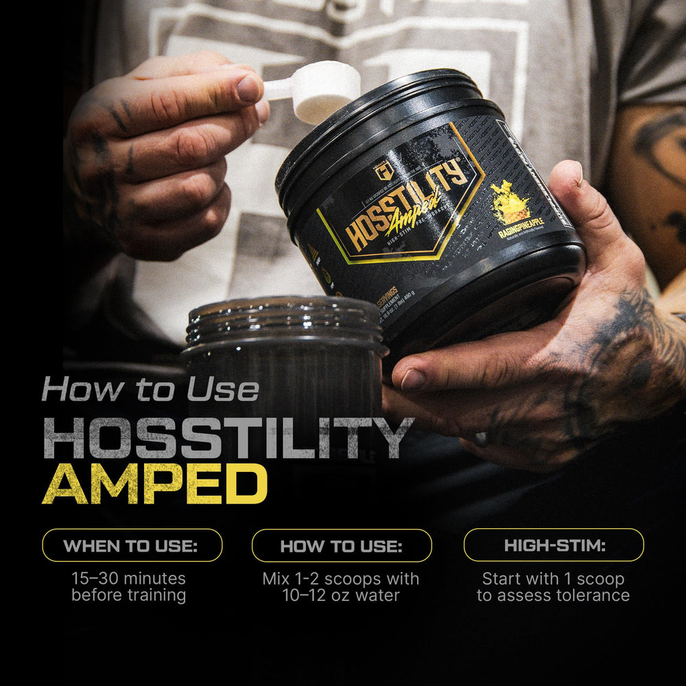 HOSSTILE Amped pump-lift scene demonstrates nitric oxide support for pumps