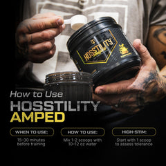 HOSSTILE Amped pump-lift scene demonstrates nitric oxide support for pumps