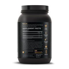 HOSSTILE CDX lemon-lime powder scoop beside shaker bottle