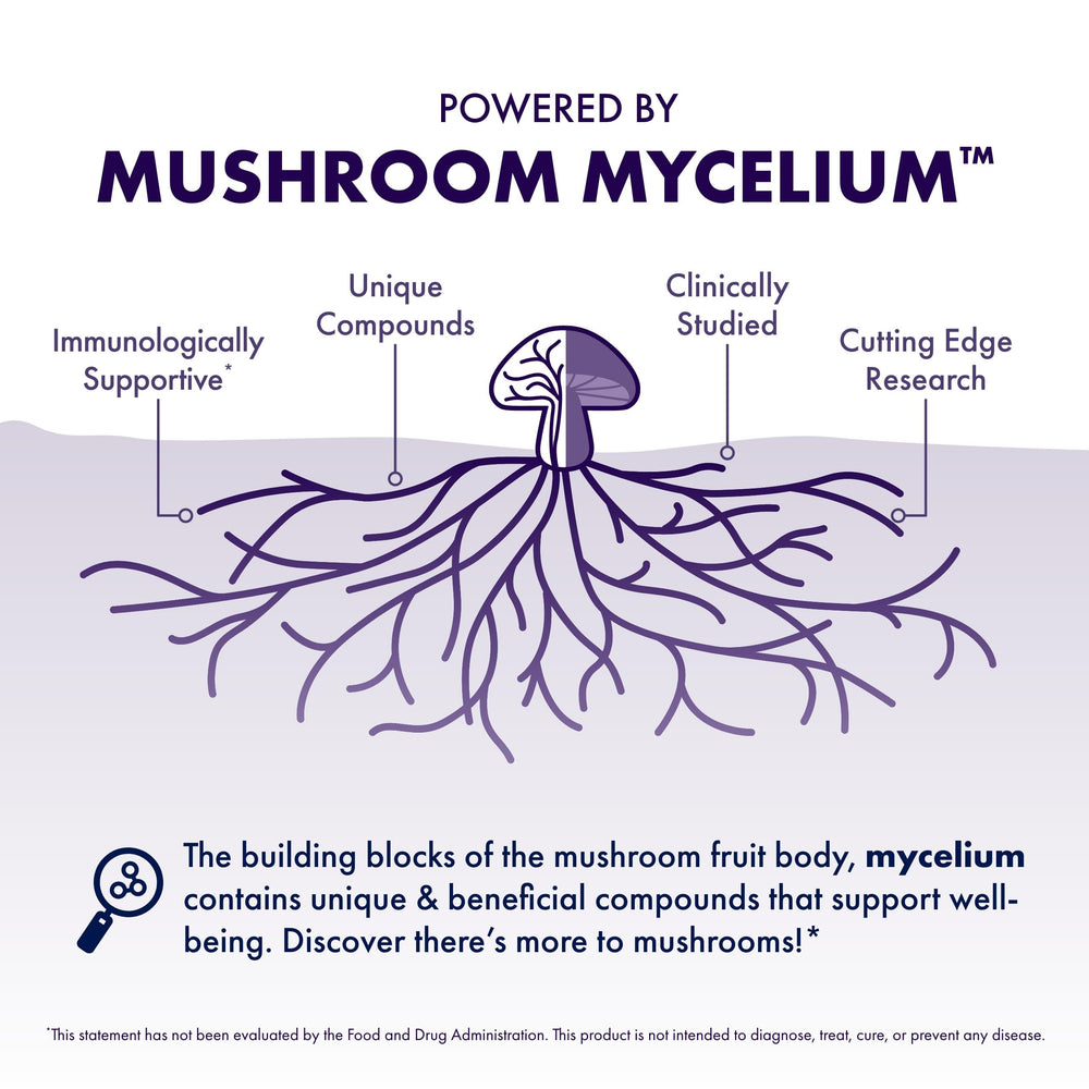 Host Defense Lion's Mane on organic brown rice substrate for pure cultivation