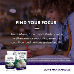 Host Defense Lion's Mane USA-grown packaging claim for daily use