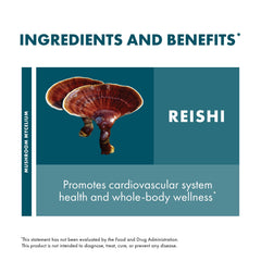 Host Defense Reishi 60-count pack displayed for ongoing wellness