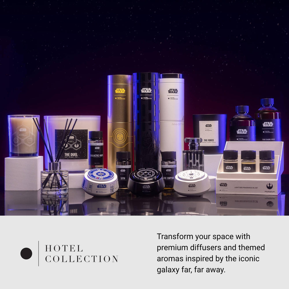 Hotel Collections Hotel-inspired scents create a relaxing home sanctuary.