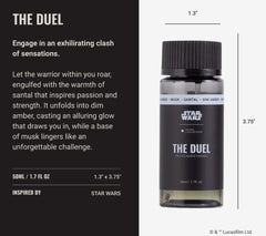 Hotel Collections The Duel Pro-Pod Oil diffuser-ready bottle highlighting long-lasting aroma in living areas